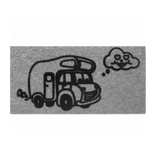 Alfombra de interior Autocaravana 25X50cm poliprop