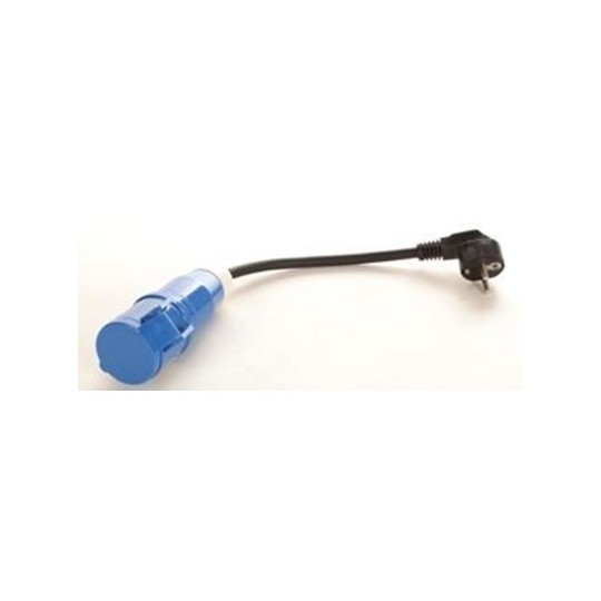 Adaptador hembra CEE 17/macho estándar 40 cm - a g