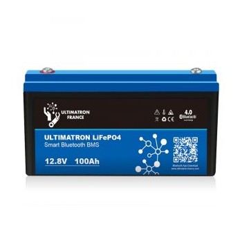 Batería de litio ULTIMATRON LiFePO4 Smart 100 Ah