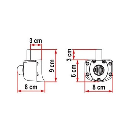 Cierres seguridad interiores Fiamma Safe Door Guar