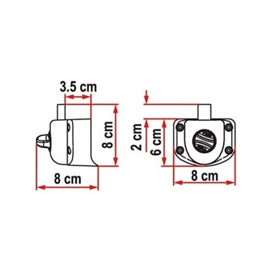 Cierres seguridad interiores Fiamma Safe Door Guar